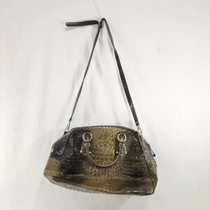 Jenrigo Crocodile Leather Shoulder Bag